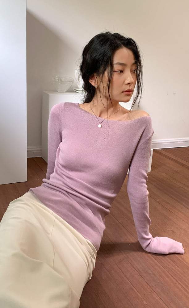 ＜インスタグラマー様ご愛用＞【動画あり】シースルーオフショルダーロングトップス　５色展開 - select store mirror me＜インスタグラマー様ご愛用＞【動画あり】シースルーオフショルダーロングトップス　５色展開200101105mirror meselect store mirror me200101105ホワイト