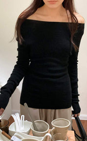 ＜インスタグラマー様ご愛用＞【動画あり】シースルーオフショルダーロングトップス　５色展開 - select store mirror me＜インスタグラマー様ご愛用＞【動画あり】シースルーオフショルダーロングトップス　５色展開200101105mirror meselect store mirror me200101105ホワイト