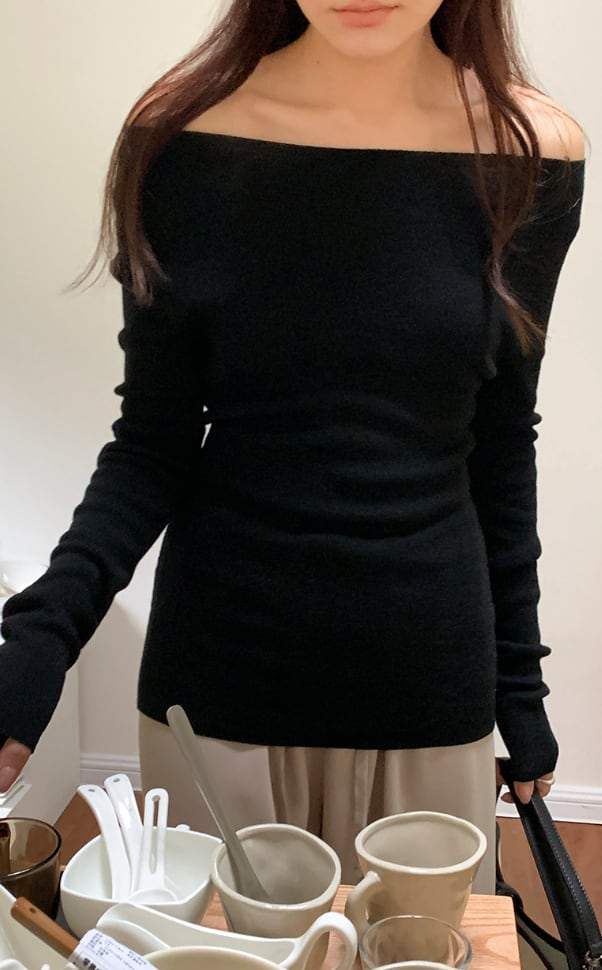 ＜インスタグラマー様ご愛用＞【動画あり】シースルーオフショルダーロングトップス　５色展開 - select store mirror me＜インスタグラマー様ご愛用＞【動画あり】シースルーオフショルダーロングトップス　５色展開200101105mirror meselect store mirror me200101105ホワイト