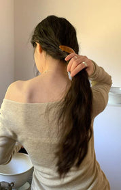 ＜インスタグラマー様ご愛用＞【動画あり】シースルーオフショルダーロングトップス　５色展開 - select store mirror me＜インスタグラマー様ご愛用＞【動画あり】シースルーオフショルダーロングトップス　５色展開200101105mirror meselect store mirror me200101105ホワイト