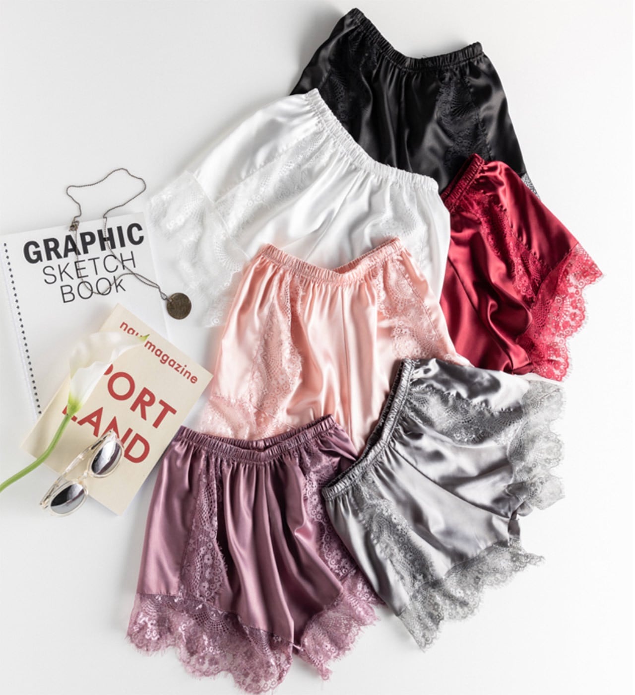 ＜即納在庫あり＞＜下着透け防止用＞レースインナー万能ショーツ　５色展開 - select store mirror me＜即納在庫あり＞＜下着透け防止用＞レースインナー万能ショーツ　５色展開52691233mirror meselect store mirror me52691233ホワイト（S〜L）58cm〜75cmのウエストの方向け