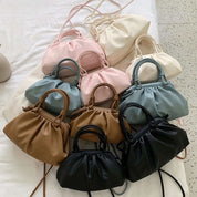 【動画あり】なめらかカラーシャーリングショルダートートバッグ　５色２種展開 - select store mirror me【動画あり】なめらかカラーシャーリングショルダートートバッグ　５色２種展開115217505mirror meselect store mirror me115217505ホワイト (スモール)