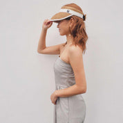 【動画あり】ベアトップグレーストライプワイドレッグロンパース - select store mirror me【動画あり】ベアトップグレーストライプワイドレッグロンパース52695563mirror meselect store mirror me52695563XS