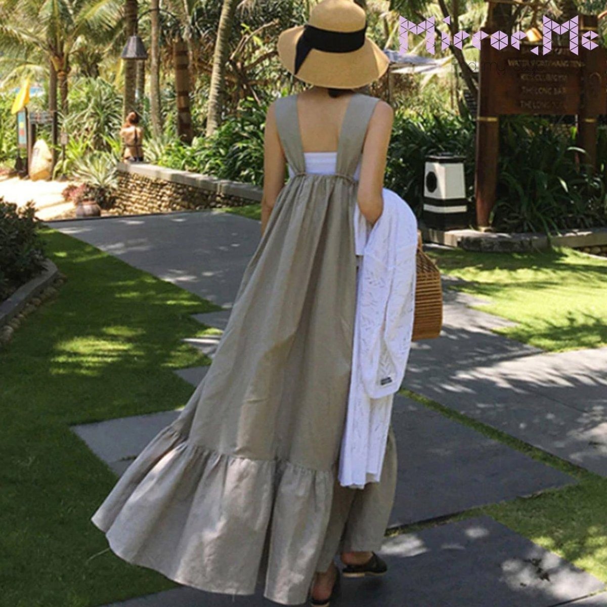 ＜インスタグラマー様ご愛用＞コットンスクエアネックアースカラーワンピース - select store mirror me＜インスタグラマー様ご愛用＞コットンスクエアネックアースカラーワンピース52696036mirror meselect store mirror me52696036S