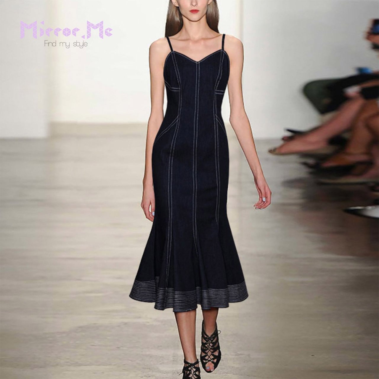 ＜インスタグラマー様ご愛用＞＜伸縮性抜群＞美シルエットマーメイドラインデニムワンピース - select store mirror me＜インスタグラマー様ご愛用＞＜伸縮性抜群＞美シルエットマーメイドラインデニムワンピース52760900mirror meselect store mirror me52760900S