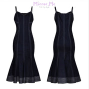 ＜インスタグラマー様ご愛用＞＜伸縮性抜群＞美シルエットマーメイドラインデニムワンピース - select store mirror me＜インスタグラマー様ご愛用＞＜伸縮性抜群＞美シルエットマーメイドラインデニムワンピース52760900mirror meselect store mirror me52760900S