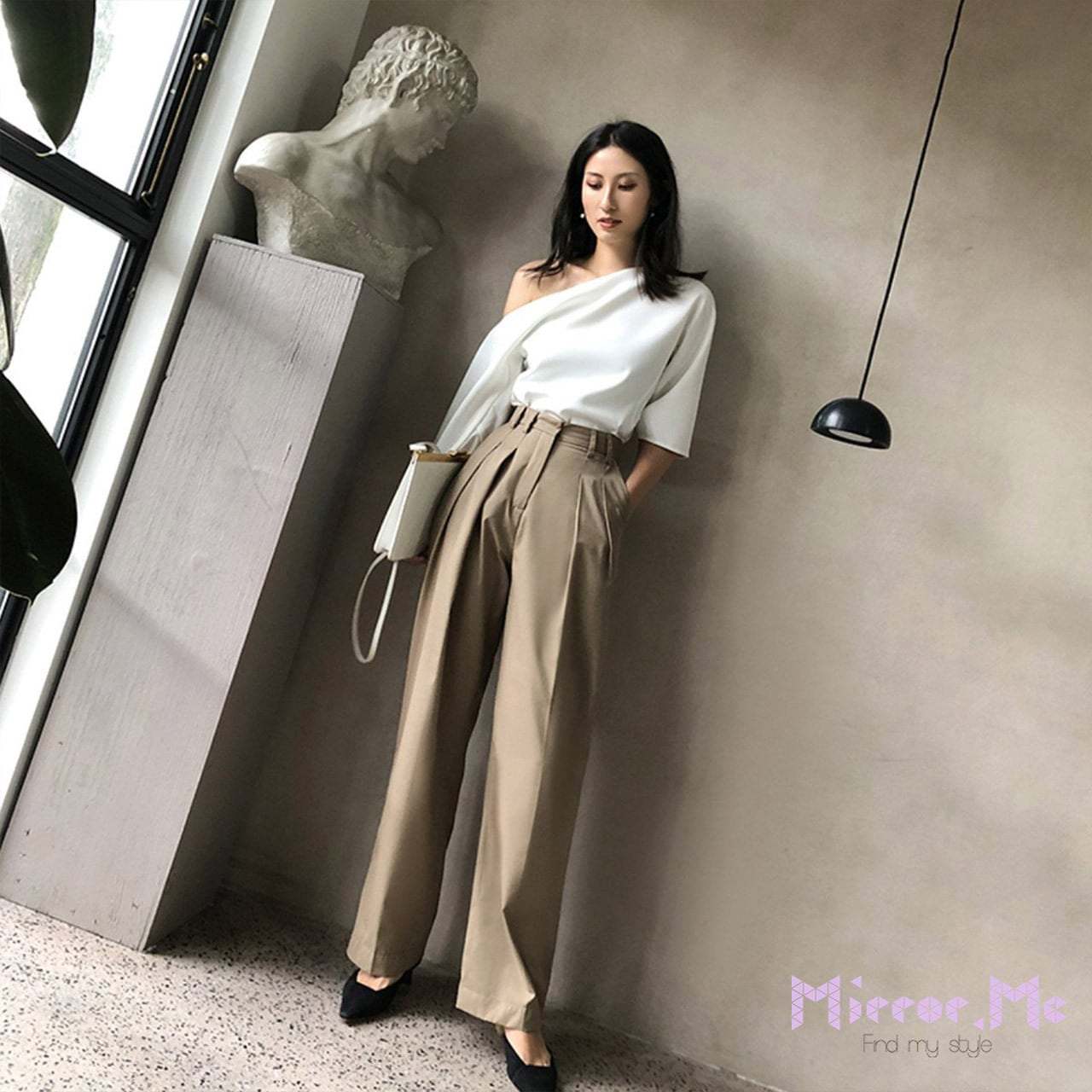 【動画あり】エレガントワンショルダーホワイトブラウス - select store mirror me【動画あり】エレガントワンショルダーホワイトブラウス52761315mirror meselect store mirror me52761315S