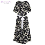 大人気！＜サイズ展開豊富＞【動画あり】バックオープンリボンデイジー柄マキシワンピース - select store mirror me大人気！＜サイズ展開豊富＞【動画あり】バックオープンリボンデイジー柄マキシワンピース57315129mirror meselect store mirror me57315129S