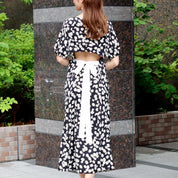 大人気！＜サイズ展開豊富＞【動画あり】バックオープンリボンデイジー柄マキシワンピース - select store mirror me大人気！＜サイズ展開豊富＞【動画あり】バックオープンリボンデイジー柄マキシワンピース57315129mirror meselect store mirror me57315129S