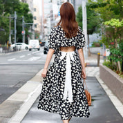 大人気！＜サイズ展開豊富＞【動画あり】バックオープンリボンデイジー柄マキシワンピース - select store mirror me大人気！＜サイズ展開豊富＞【動画あり】バックオープンリボンデイジー柄マキシワンピース57315129mirror meselect store mirror me57315129S