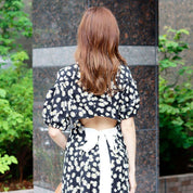 大人気！＜サイズ展開豊富＞【動画あり】バックオープンリボンデイジー柄マキシワンピース - select store mirror me大人気！＜サイズ展開豊富＞【動画あり】バックオープンリボンデイジー柄マキシワンピース57315129mirror meselect store mirror me57315129S