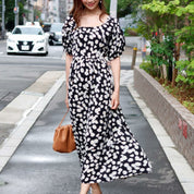 大人気！＜サイズ展開豊富＞【動画あり】バックオープンリボンデイジー柄マキシワンピース - select store mirror me大人気！＜サイズ展開豊富＞【動画あり】バックオープンリボンデイジー柄マキシワンピース57315129mirror meselect store mirror me57315129S