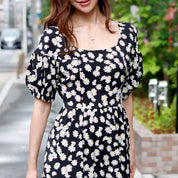 大人気！＜サイズ展開豊富＞【動画あり】バックオープンリボンデイジー柄マキシワンピース - select store mirror me大人気！＜サイズ展開豊富＞【動画あり】バックオープンリボンデイジー柄マキシワンピース57315129mirror meselect store mirror me57315129S