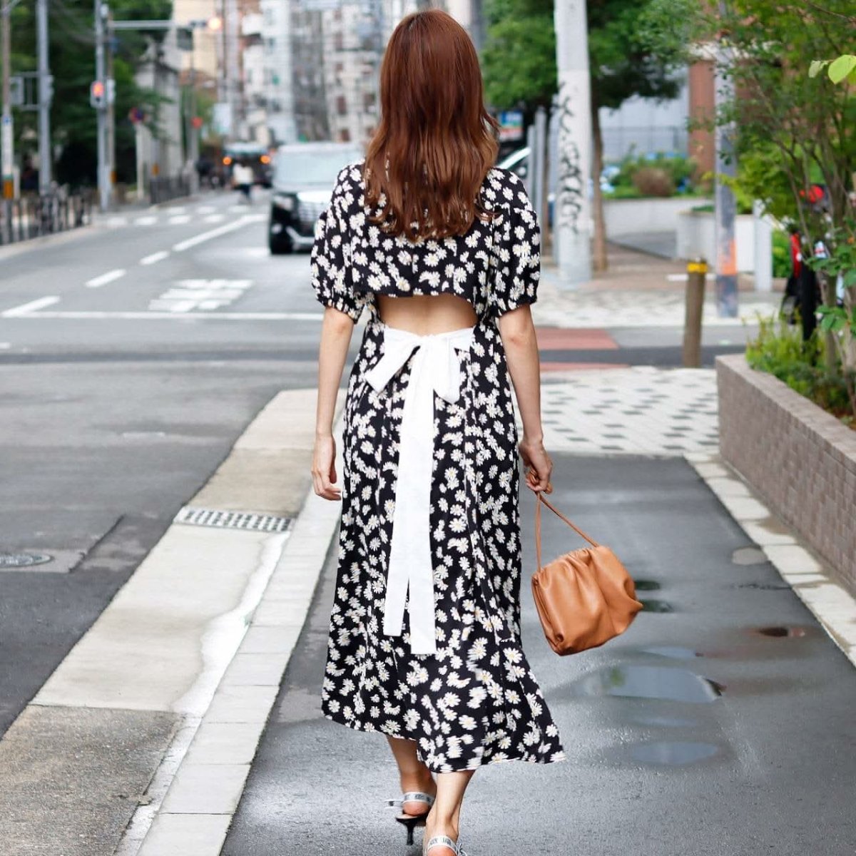 大人気！＜サイズ展開豊富＞【動画あり】バックオープンリボンデイジー柄マキシワンピース - select store mirror me大人気！＜サイズ展開豊富＞【動画あり】バックオープンリボンデイジー柄マキシワンピース57315129mirror meselect store mirror me57315129S