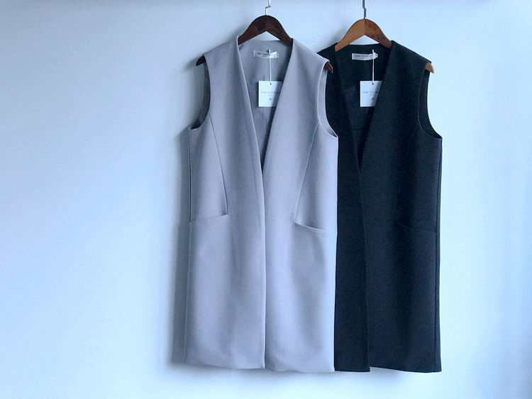 ロングベスト　ジャケット