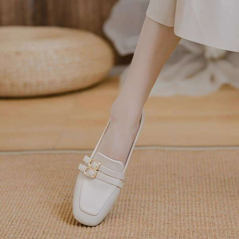 ダブルベルトローファー