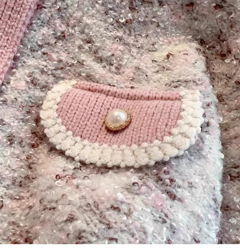 パールニットカーディガン