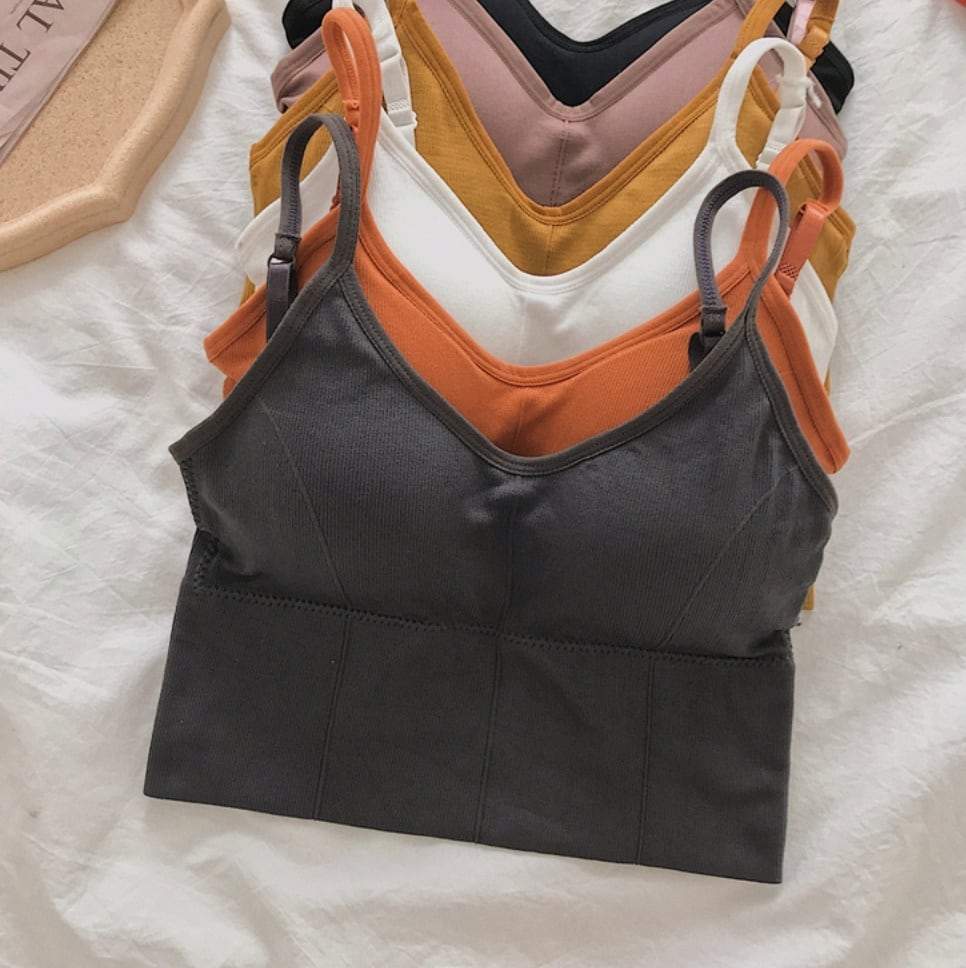 ＜ブラック即納＞【動画あり】パッド付きリブニットミニ丈キャミソール　６色展開 - select store mirror me＜ブラック即納＞【動画あり】パッド付きリブニットミニ丈キャミソール　６色展開114816379mirror meselect store mirror me114816379ホワイト