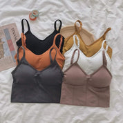 ＜ブラック即納＞【動画あり】パッド付きリブニットミニ丈キャミソール　６色展開 - select store mirror me＜ブラック即納＞【動画あり】パッド付きリブニットミニ丈キャミソール　６色展開114816379mirror meselect store mirror me114816379ホワイト