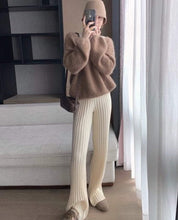 リブニットフレアカットパンツ　６色展開 - select store mirror meリブニットフレアカットパンツ　６色展開159952224mirror meselect store mirror me159952224ホワイト S