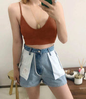 カップ付きオープンバックビスチェ　６色展開 - select store mirror meカップ付きオープンバックビスチェ　６色展開194555600mirror meselect store mirror me194555600ホワイト
