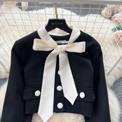 フェミニンリボンセットアップ　2色展開