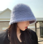 ラビットファーバケットハット　８色展開 - select store mirror meラビットファーバケットハット　８色展開190023476mirror meselect store mirror me190023476ホワイト