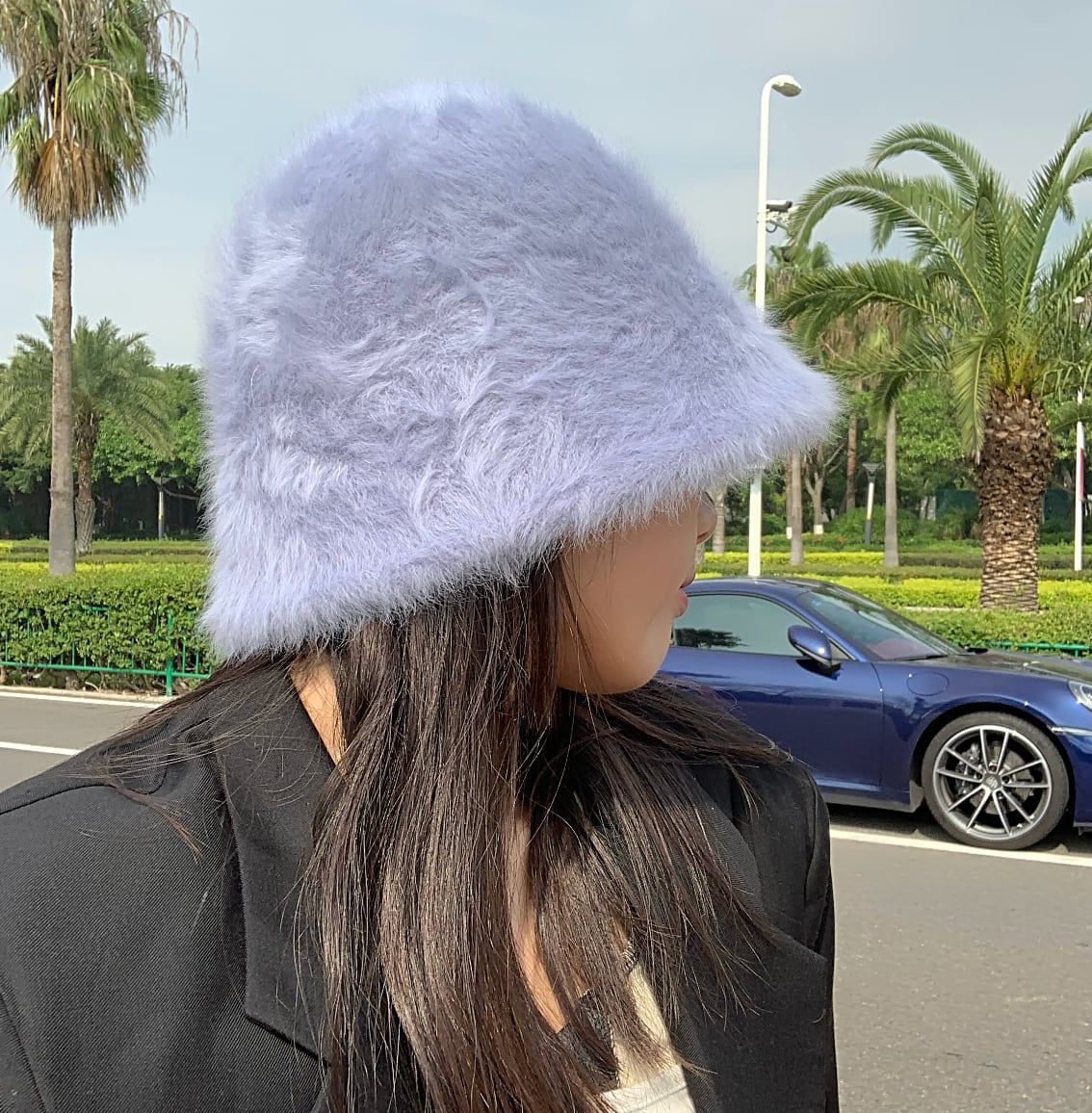 ラビットファーバケットハット　８色展開 - select store mirror meラビットファーバケットハット　８色展開190023476mirror meselect store mirror me190023476ホワイト