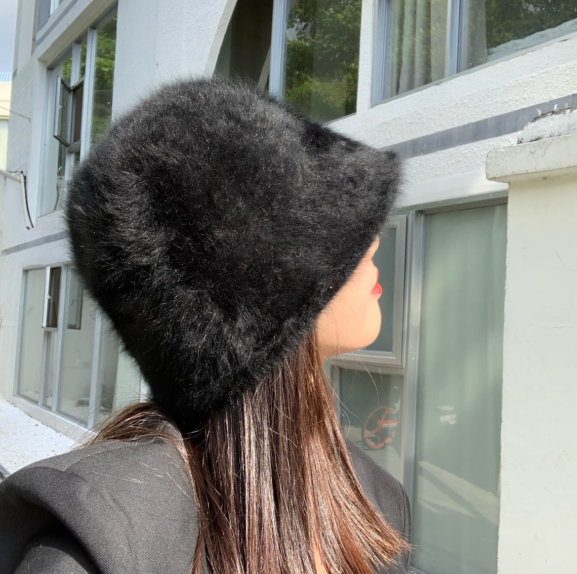 ラビットファーバケットハット　８色展開 - select store mirror meラビットファーバケットハット　８色展開190023476mirror meselect store mirror me190023476ホワイト