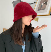 ラビットファーバケットハット　８色展開 - select store mirror meラビットファーバケットハット　８色展開190023476mirror meselect store mirror me190023476ホワイト
