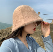 ラビットファーバケットハット　８色展開 - select store mirror meラビットファーバケットハット　８色展開190023476mirror meselect store mirror me190023476ホワイト