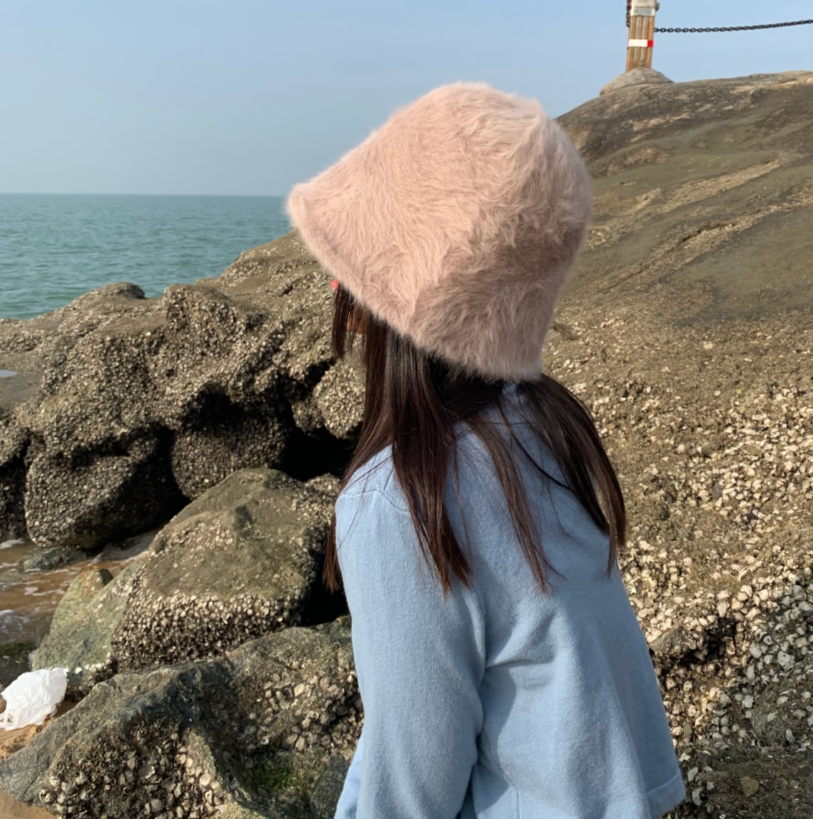 ラビットファーバケットハット　８色展開 - select store mirror meラビットファーバケットハット　８色展開190023476mirror meselect store mirror me190023476ホワイト