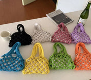 【動画あり】ロープワークミニマムバッグ　８色展開 - select store mirror me【動画あり】ロープワークミニマムバッグ　８色展開210118375mirror meselect store mirror me210118375ホワイト