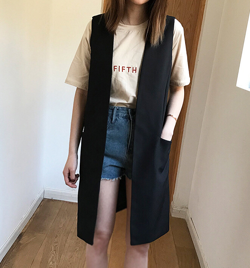 ロングベスト　ジャケット
