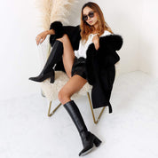 【高品質ウール９０％＆カシミヤ１０％＆リアルフォックスファー】【動画あり】ドルマンスリーブルーズコート　３色展開 - select store mirror me【高品質ウール９０％＆カシミヤ１０％＆リアルフォックスファー】【動画あり】ドルマンスリーブルーズコート　３色展開153297755mirror meselect store mirror me153297755ホワイト XS