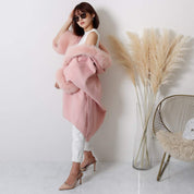 【高品質ウール９０％＆カシミヤ１０％＆リアルフォックスファー】【動画あり】ドルマンスリーブルーズコート　３色展開 - select store mirror me【高品質ウール９０％＆カシミヤ１０％＆リアルフォックスファー】【動画あり】ドルマンスリーブルーズコート　３色展開153297755mirror meselect store mirror me153297755ホワイト XS