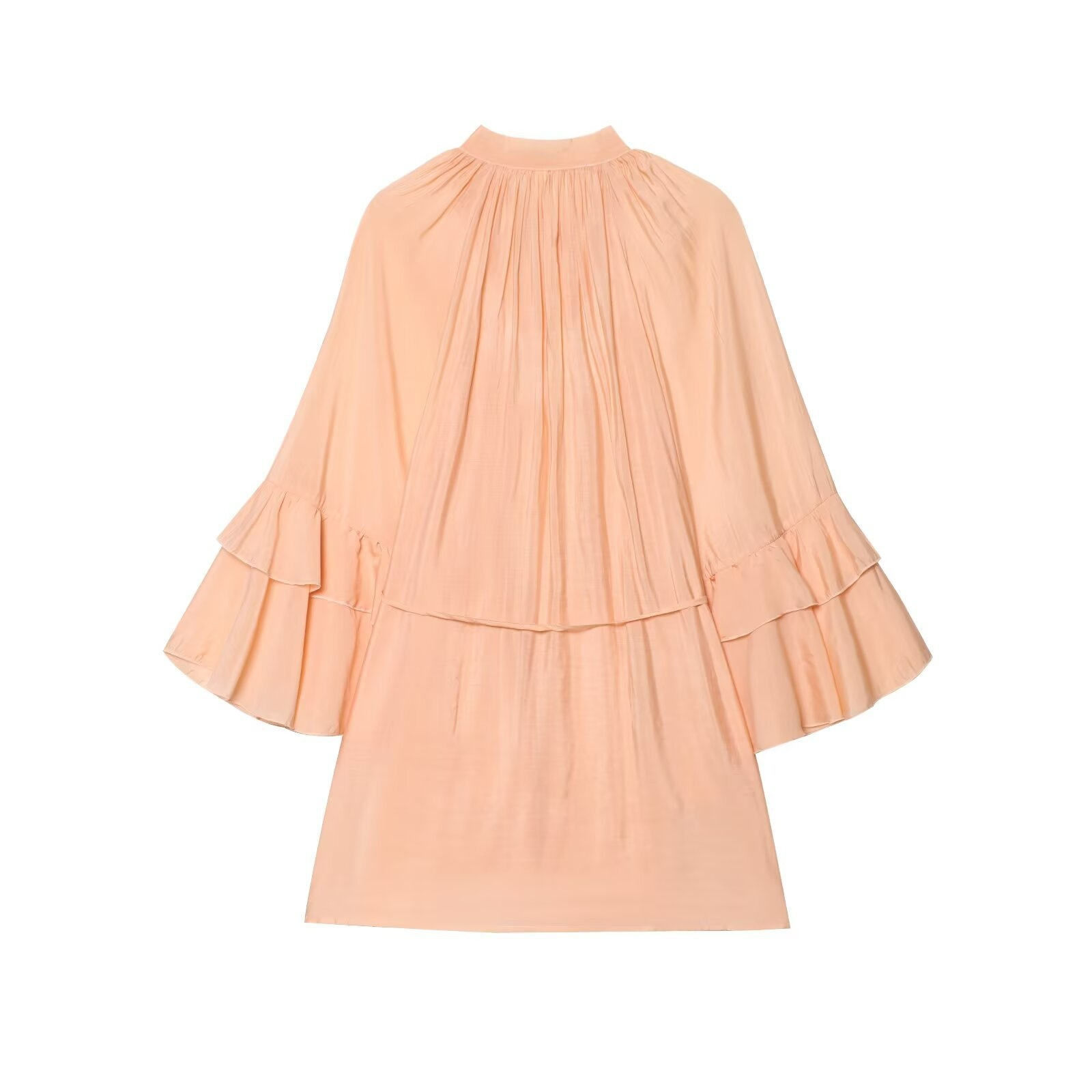 ルーズフリルドレス