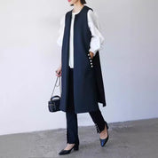 ベストジャケットカーディガン