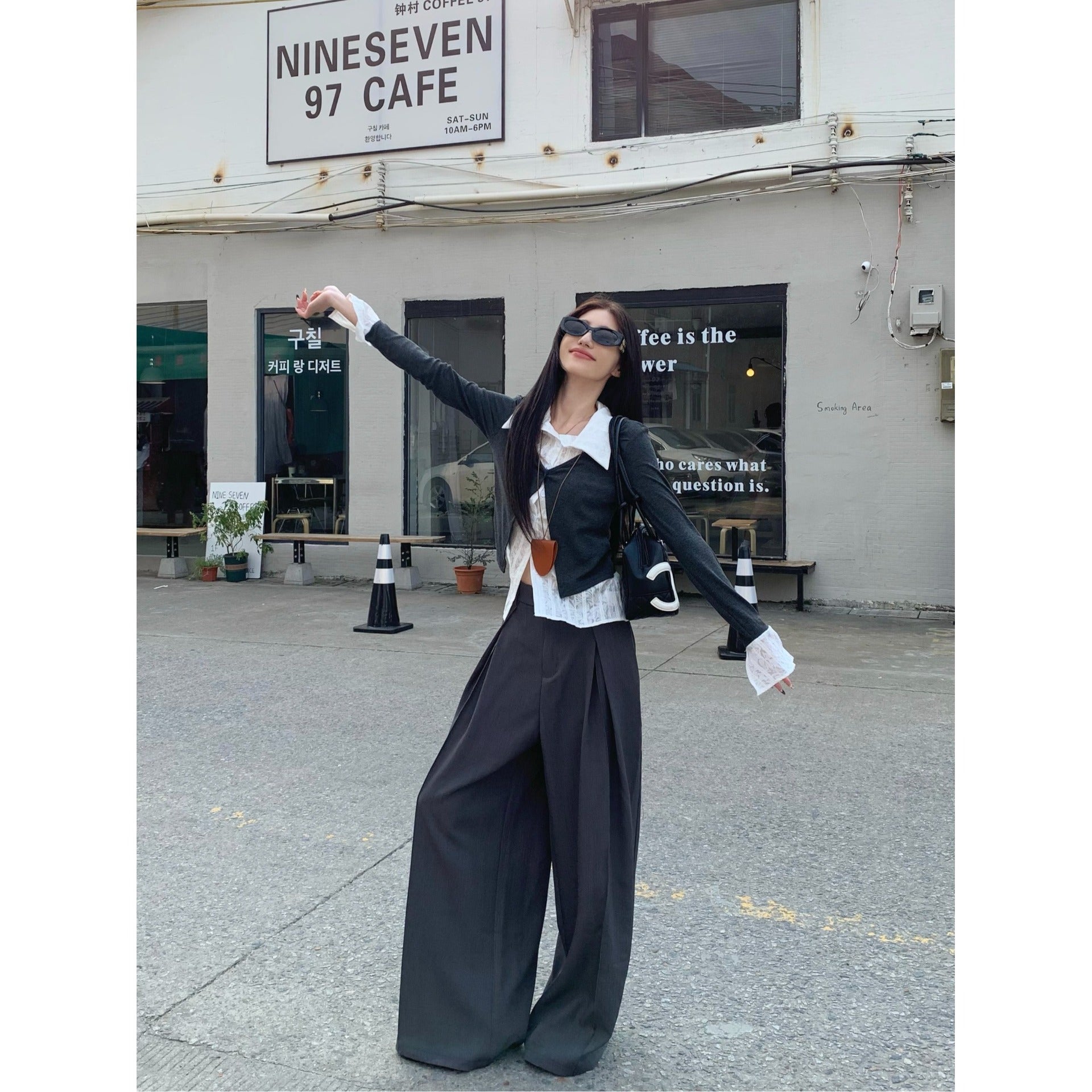 2ピーススリムフィットトップス