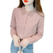 ジャカード襟シャツ　4色展開