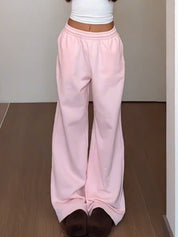 ピンクスウェットパンツ
