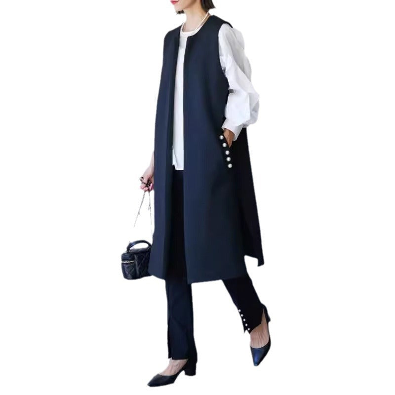 ベストジャケットカーディガン