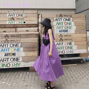 ナチュラルパープルタックAラインワンピース - select store mirror meナチュラルパープルタックAラインワンピース109714351mirror meselect store mirror me109714351S