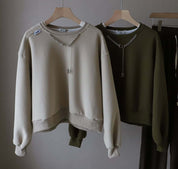 【動画あり】Bロゴチェーンスウェットトップス　４色展開 - select store mirror me【動画あり】Bロゴチェーンスウェットトップス　４色展開188688474mirror meselect store mirror me188688474ホワイト