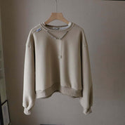 【動画あり】Bロゴチェーンスウェットトップス　４色展開 - select store mirror me【動画あり】Bロゴチェーンスウェットトップス　４色展開188688474mirror meselect store mirror me188688474ホワイト