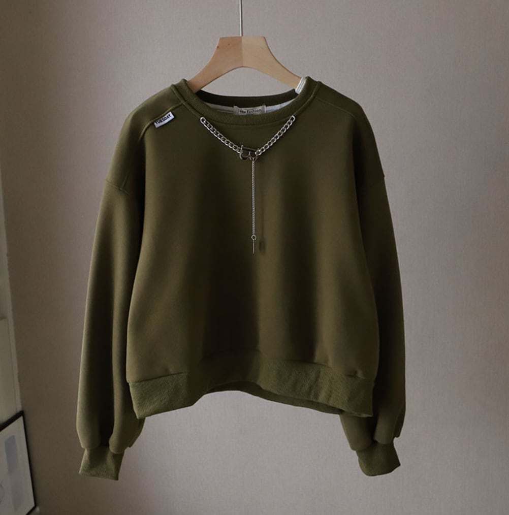 【動画あり】Bロゴチェーンスウェットトップス　４色展開 - select store mirror me【動画あり】Bロゴチェーンスウェットトップス　４色展開188688474mirror meselect store mirror me188688474ホワイト