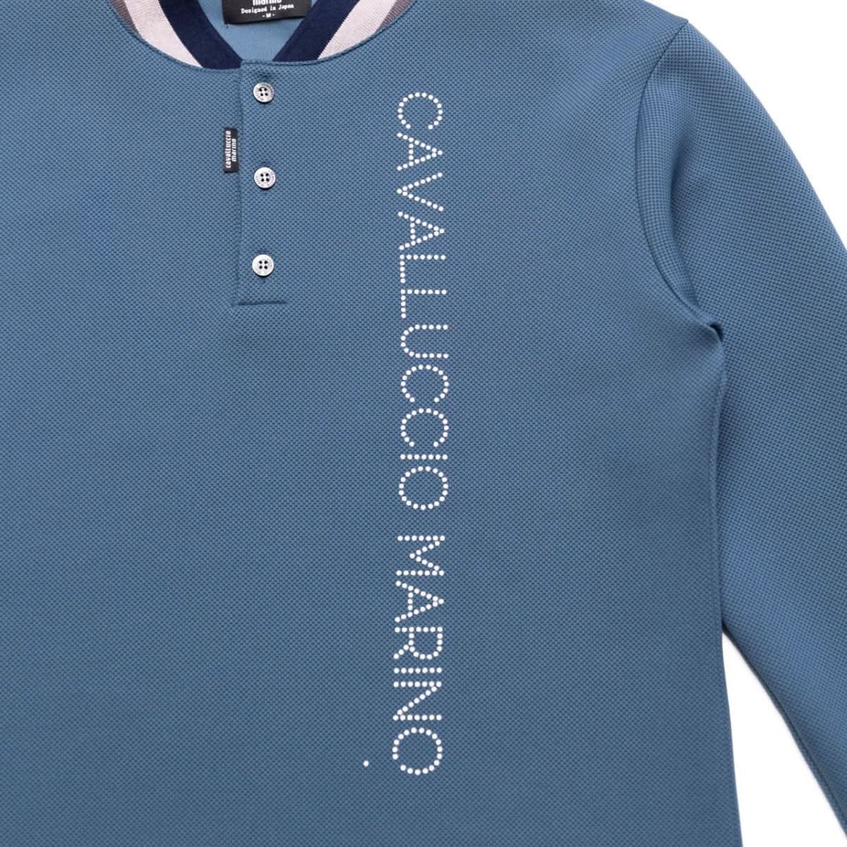 ［cavalluccio marino］MEN&UNISEX PURE COOL POLO SHIRT - select store mirror me［cavalluccio marino］MEN&UNISEX PURE COOL POLO SHIRTselect store mirror meselect store mirror meキャビアM