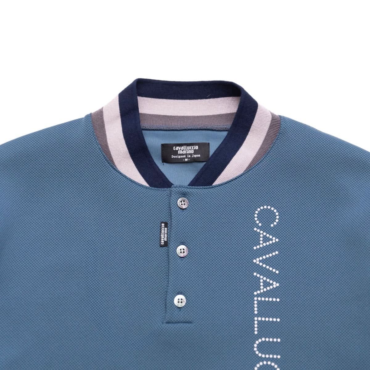 ［cavalluccio marino］MEN&UNISEX PURE COOL POLO SHIRT - select store mirror me［cavalluccio marino］MEN&UNISEX PURE COOL POLO SHIRTselect store mirror meselect store mirror meキャビアM