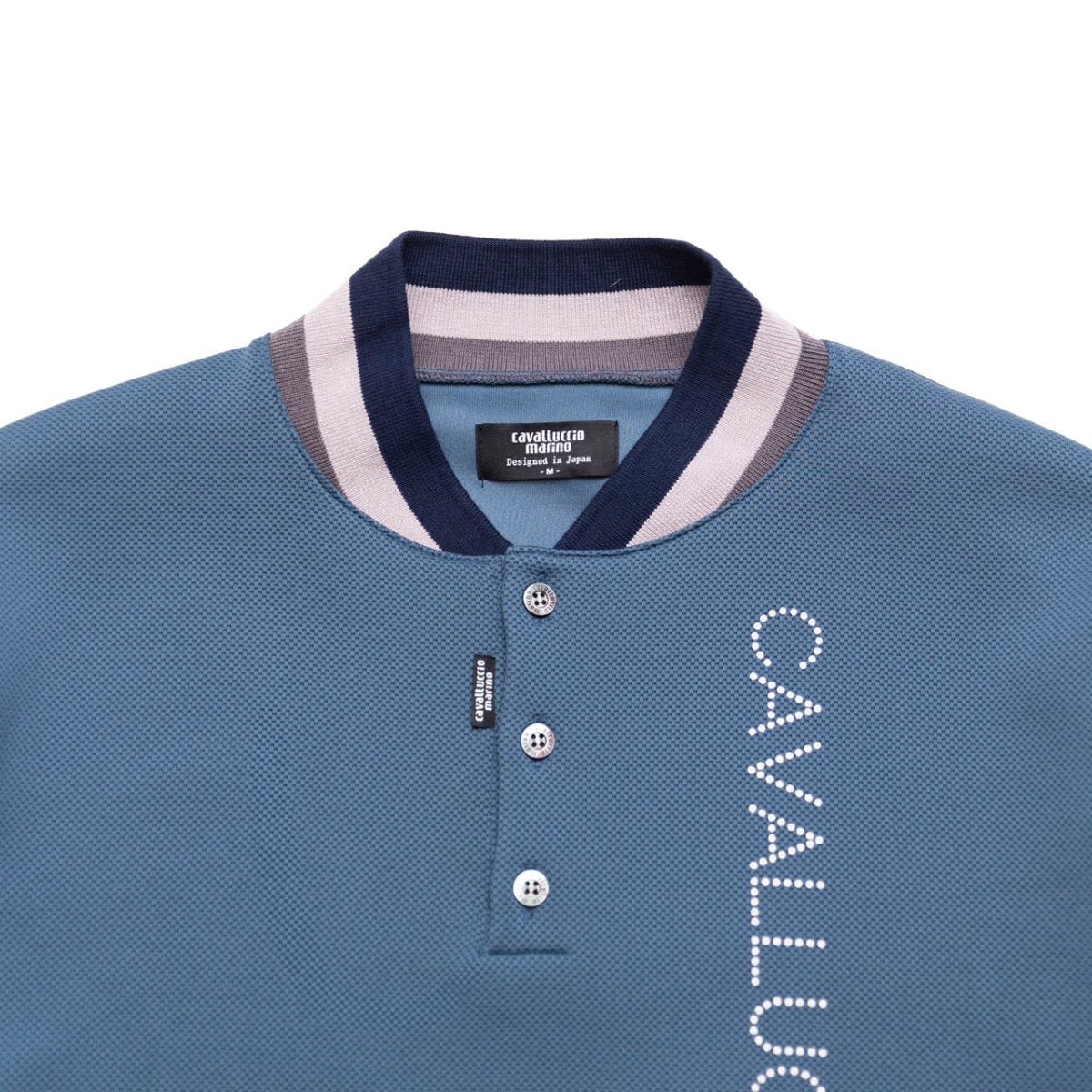［cavalluccio marino］MEN&UNISEX PURE COOL POLO SHIRT - select store mirror me［cavalluccio marino］MEN&UNISEX PURE COOL POLO SHIRTselect store mirror meselect store mirror meキャビアM