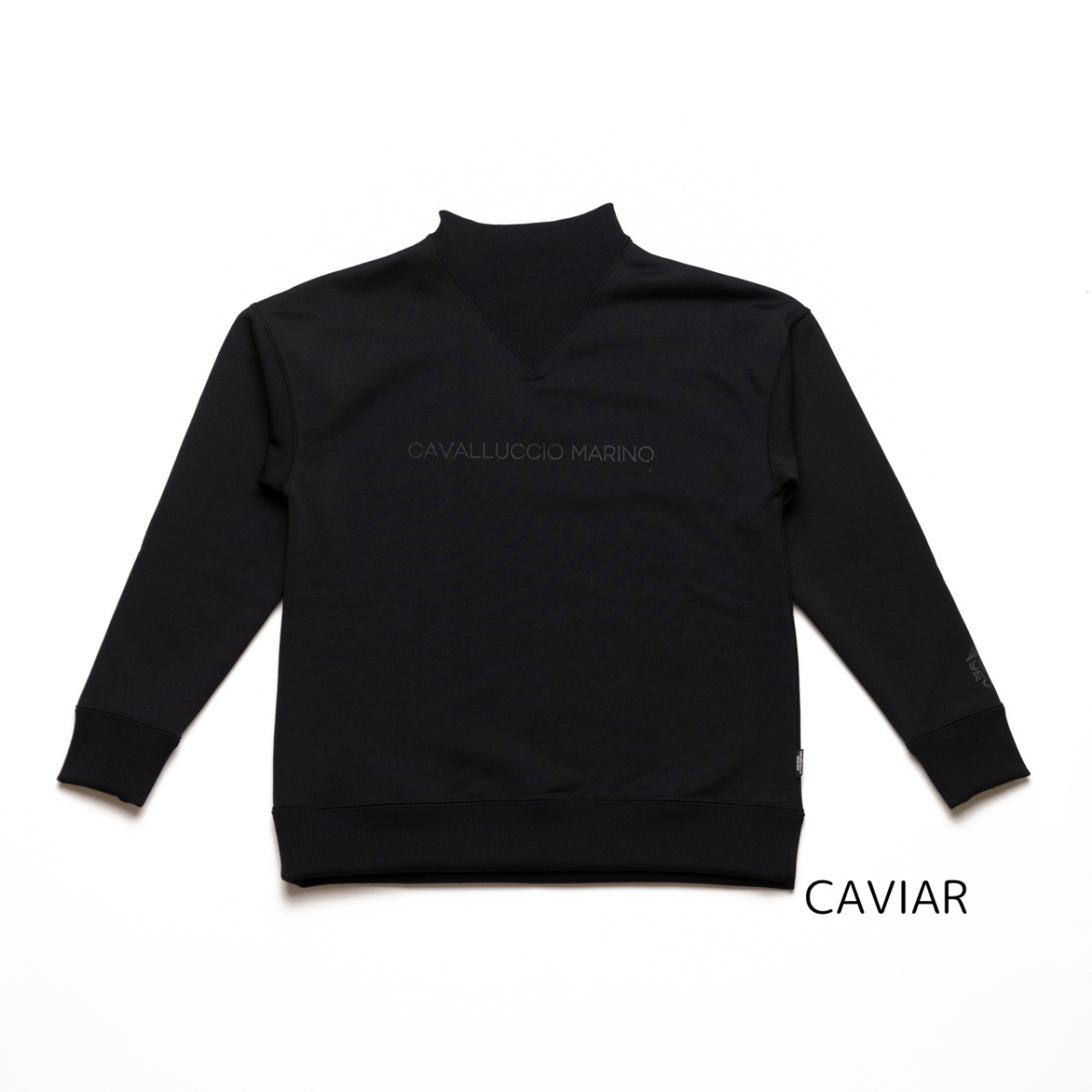 ［cavalluccio marino］WOMEN&UNISEX　COOL FIT V NECK SWEAT SHIRT - select store mirror me［cavalluccio marino］WOMEN&UNISEX　COOL FIT V NECK SWEAT SHIRTselect store mirror meselect store mirror meキャビアS